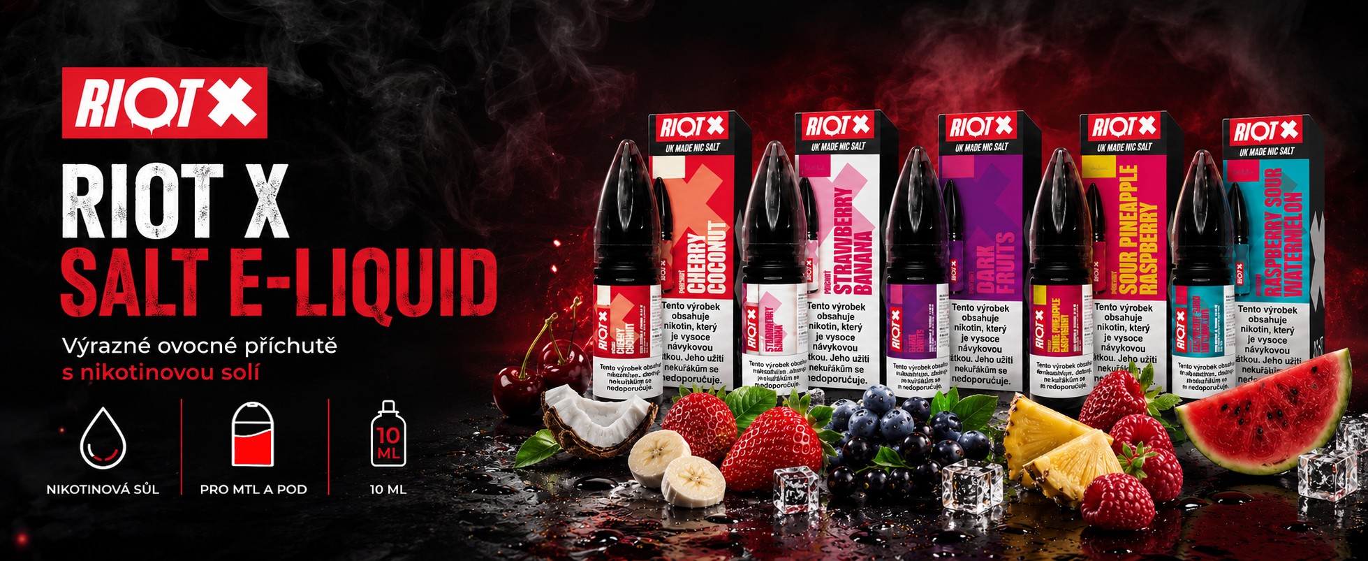 Riot X Salt E-liquid